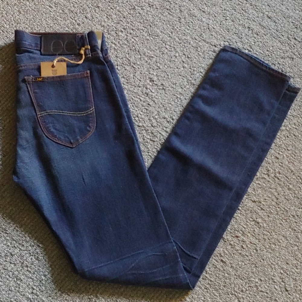 Lee 101B Lean Straight selvedge jeans 30